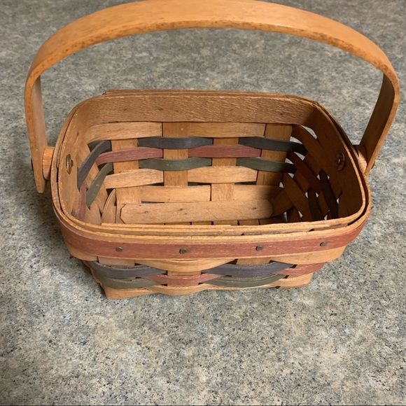LONGABERGER VINTAGE BASKET (O) - Picture 4 of 4